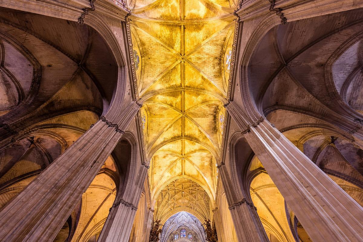catedral de Sevilla nave interior