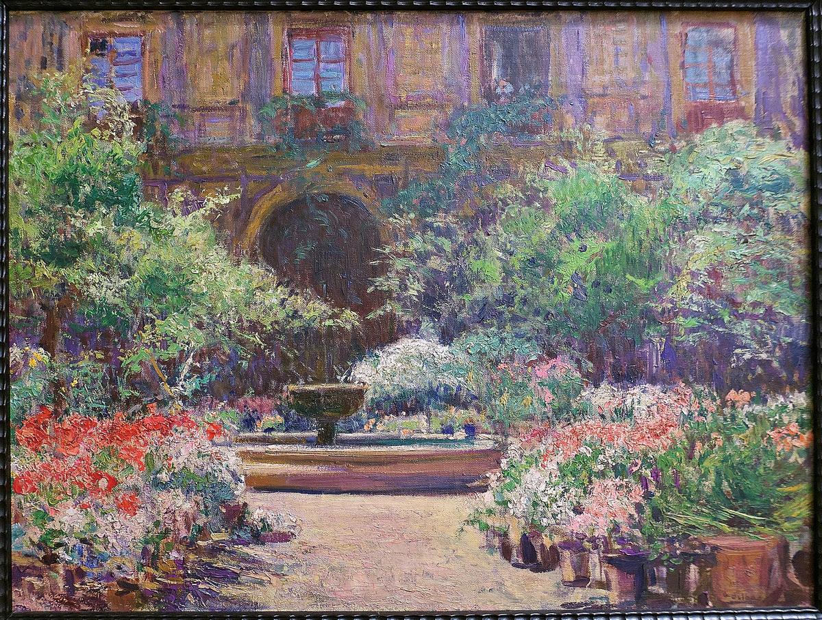 Museo de Bellas Artes Sevilla claustro